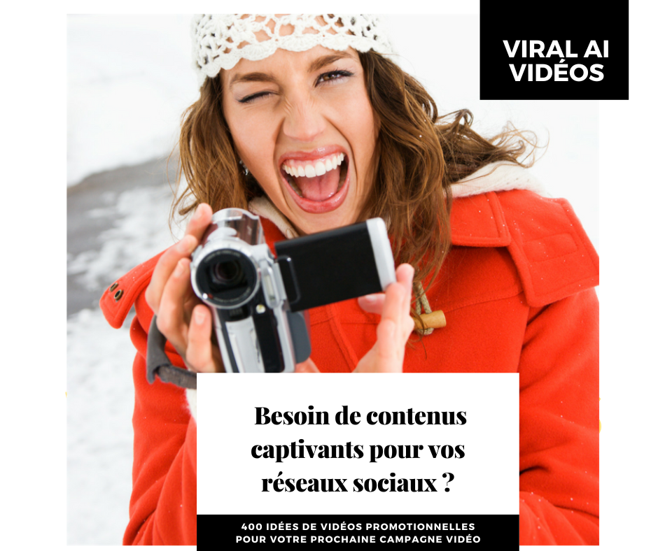 Création de vidéos marketing